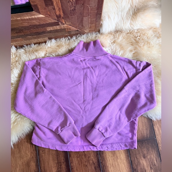 Outdoor Voices Cotton Terry 1/2 Zip Sweatshirt XS - Picture 3 of 4